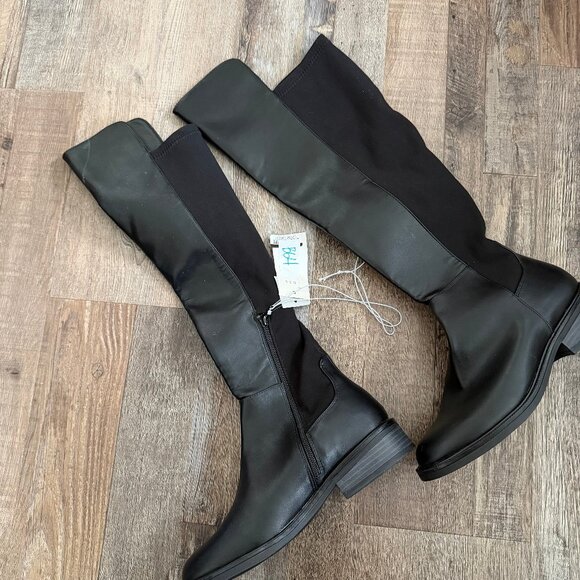 Women’s Hope Boots with Memory Foam Insole – A New Day™ Black 8 - Picture 7 of 10